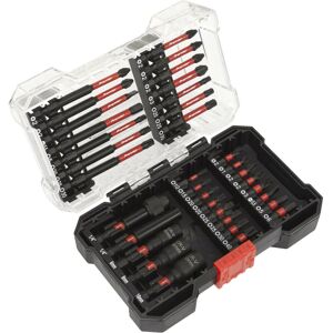 Loops 35 Piece Impact Grade Power Tool Bit Set - S2 Steel Bits - Plastic Storage Case Loops 35 Piece Impact Grade Power Tool Bit Set - S2 Steel Bits - Plastic Storage Case