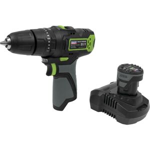 Loops Cordless Hammer Drill Driver Kit - 10.8V 2Ah Lithium-ion Battery - 10mm Chuck Loops Cordless Hammer Drill Driver Kit - 10.8V 2Ah Lithium-ion Battery - 10mm Chuck
