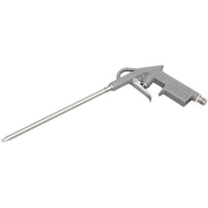 Loops 200mm Air Blow Gun - 1/4" BSP Air Inlet - Die-Cast Metal Body - Moulded Handle Loops 200mm Air Blow Gun - 1/4" BSP Air Inlet - Die-Cast Metal Body - Moulded Handle