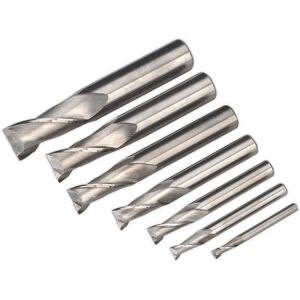 Loops 4 to 16mm HSS End Mill 2 Flute Set - Suits ys08796 Mini Drilling/Milling Machine Loops 4 to 16mm HSS End Mill 2 Flute Set - Suits ys08796 Mini Drilling/Milling Machine