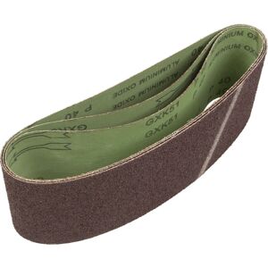 Loops 3 PACK - 100mm x 610mm Sanding Belts - 40 Grit Premium Cloth Backed Grind Loop Loops 3 PACK - 100mm x 610mm Sanding Belts - 40 Grit Premium Cloth Backed Grind Loop