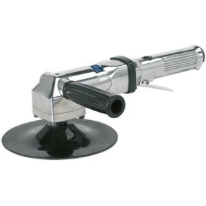 Loops 180mm Air Polisher - 1/4" BSP Inlet - 2500 RPM - Trigger Operated Throttle Loops 180mm Air Polisher - 1/4" BSP Inlet - 2500 RPM - Trigger Operated Throttle