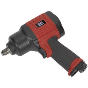 Loops Composite Air Impact Wrench - 1/2 Inch Sq Drive - Lightweight Twin Hammer Design Loops Composite Air Impact Wrench - 1/2 Inch Sq Drive - Lightweight Twin Hammer Design