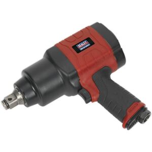 Loops Composite Air Impact Wrench - 3/4 Inch Sq Drive - Lightweight Twin Hammer Design Loops Composite Air Impact Wrench - 3/4 Inch Sq Drive - Lightweight Twin Hammer Design