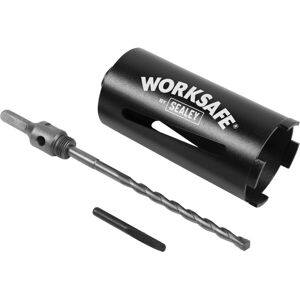 Loops 78mm x 150mm - Dry Diamond Core Drill Hole Saw - Hex Drive Adaptor - Drill Bit Loops 78mm x 150mm - Dry Diamond Core Drill Hole Saw - Hex Drive Adaptor - Drill Bit