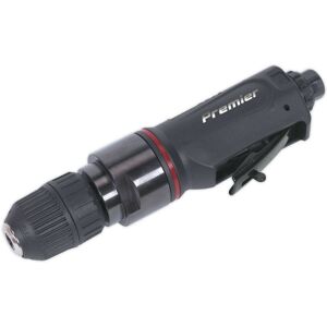 Loops Air Operated Straight Drill - 10mm Keyless Chuck - 1/4" BSP - 2500 RPM Loops Air Operated Straight Drill - 10mm Keyless Chuck - 1/4" BSP - 2500 RPM