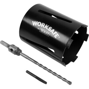 Loops 127mm x 150mm - Dry Diamond Core Drill Hole Saw - Hex Drive Adaptor - Drill Bit Loops 127mm x 150mm - Dry Diamond Core Drill Hole Saw - Hex Drive Adaptor - Drill Bit