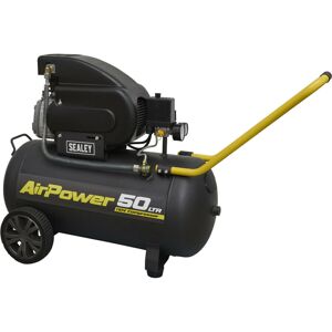 Loops 50L Direct Drive Air Compressor - 2hp Heavy Duty Induction Motor - 110V Supply Loops 50L Direct Drive Air Compressor - 2hp Heavy Duty Induction Motor - 110V Supply