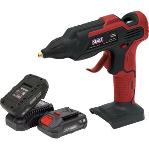 Loops 20V Cordless Hot Glue Gun Kit - Includes 2 x Batteries & Charger - Storage Bag Loops 20V Cordless Hot Glue Gun Kit - Includes 2 x Batteries & Charger - Storage Bag