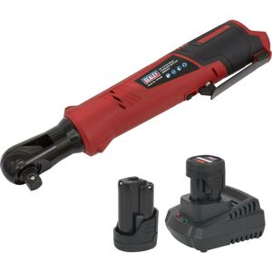 Loops Cordless Ratchet Wrench & 2x Batteries - 12V Lithium Ion - 1/2" Square Drive Loops Cordless Ratchet Wrench & 2x Batteries - 12V Lithium Ion - 1/2" Square Drive