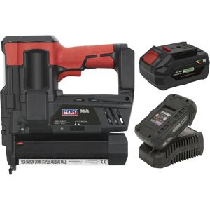 Loops 20V Cordless Staple & Nail Gun - 18 SWG - Includes 2 Batteries & Charger - Bag Loops 20V Cordless Staple & Nail Gun - 18 SWG - Includes 2 Batteries & Charger - Bag