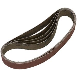 Loops 5 PACK - 30mm x 540mm Sanding Belts - 60 Grit Aluminium Oxide Cloth Backed Loop Loops 5 PACK - 30mm x 540mm Sanding Belts - 60 Grit Aluminium Oxide Cloth Backed Loop
