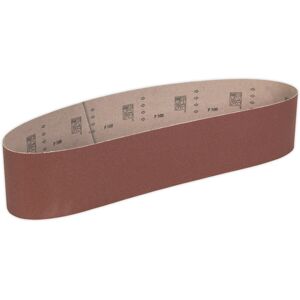 Loops PREMIUM 100mm x 1220mm Sanding Belt - 100 Grit Aluminium Oxide Cloth Backed Loop Loops PREMIUM 100mm x 1220mm Sanding Belt - 100 Grit Aluminium Oxide Cloth Backed Loop