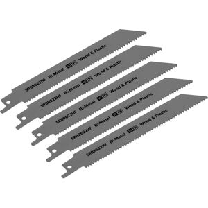 Loops 5 PACK 150mm Bi-Metal Reciprocating Saw Blade - 10 TPI - Milled Side Set Teeth Loops 5 PACK 150mm Bi-Metal Reciprocating Saw Blade - 10 TPI - Milled Side Set Teeth