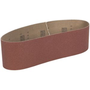 Loops PREMIUM 100mm x 915mm Sanding Belt - 100 Grit Aluminium Oxide Cloth Backed Loop Loops PREMIUM 100mm x 915mm Sanding Belt - 100 Grit Aluminium Oxide Cloth Backed Loop