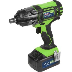 Loops Cordless Impact Wrench - 1/2" Sq Drive - 18V 3Ah Lithium-ion Battery - High Vis Loops Cordless Impact Wrench - 1/2" Sq Drive - 18V 3Ah Lithium-ion Battery - High Vis