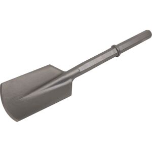 Loops 140 x 570mm Clay Breaker Spade Bit - 1 & 1/4" Hex Shank - Impact Demolition Loops 140 x 570mm Clay Breaker Spade Bit - 1 & 1/4" Hex Shank - Impact Demolition