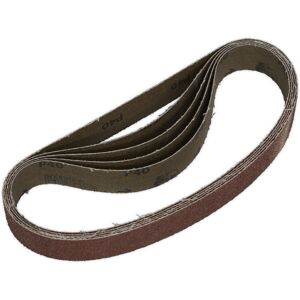 Loops 5 PACK - 30mm x 540mm Sanding Belts - 40 Grit Aluminium Oxide Cloth Backed Loop Loops 5 PACK - 30mm x 540mm Sanding Belts - 40 Grit Aluminium Oxide Cloth Backed Loop
