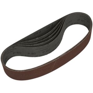 Loops 5 PACK - 50mm x 686mm Sanding Belts - 60 Grit Aluminium Oxide Cloth Backed Loop Loops 5 PACK - 50mm x 686mm Sanding Belts - 60 Grit Aluminium Oxide Cloth Backed Loop