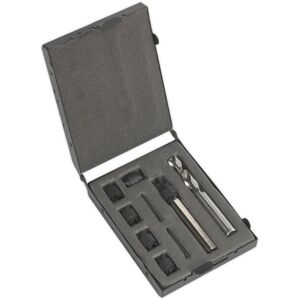 Loops 9 Piece Spot Weld Cutter & Drill Bit Set - Spring Loaded Centre - HSS Cobalt Loops 9 Piece Spot Weld Cutter & Drill Bit Set - Spring Loaded Centre - HSS Cobalt