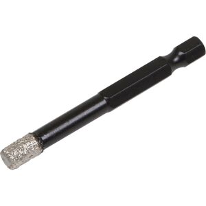 Loops 7mm Vacuum Brazed Diamond Drill Bit - Hex Shank - Suitable For Use With Drills Loops 7mm Vacuum Brazed Diamond Drill Bit - Hex Shank - Suitable For Use With Drills