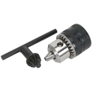 Loops 10mm Drill Chuck & Key - 3/8" x 24 UNF Thread - Cordless Power Tool Key Loops 10mm Drill Chuck & Key - 3/8" x 24 UNF Thread - Cordless Power Tool Key