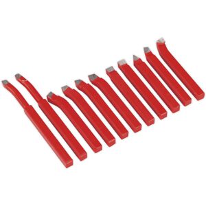 Loops 11 Piece HSS Cutter Tool Set - 8 x 8mm Section - Suitable For ys08845 Lathe Loops 11 Piece HSS Cutter Tool Set - 8 x 8mm Section - Suitable For ys08845 Lathe