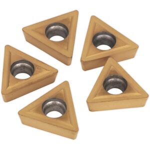 Loops 5 PACK Replacement Tips for ys00864 Indexable 8mm Lathe Turning Tool Set Loops 5 PACK Replacement Tips for ys00864 Indexable 8mm Lathe Turning Tool Set