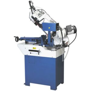 Loops 255mm Industrial Power Bandsaw - 1100W Motor - Coolant Fluid System - 230V Loops 255mm Industrial Power Bandsaw - 1100W Motor - Coolant Fluid System - 230V