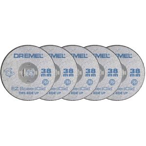 Dremel EZ SpeedClic SC456 Metal Cutting Wheel 5-pack, 5 Cutting Wheels with 38 m Dremel EZ SpeedClic SC456 Metal Cutting Wheel 5-pack, 5 Cutting Wheels with 38 m