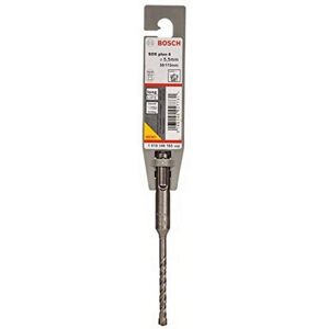 Bosch 1618596165 SDS-Plus-5 Masonry Drill Bit, 5.5mm x 50mm x 115mm, Grey Bosch 1618596165 SDS-Plus-5 Masonry Drill Bit, 5.5mm x 50mm x 115mm, Grey