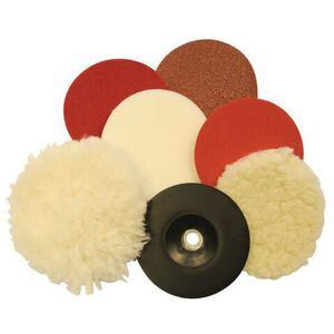 Loops 115mm Sanding & Polishing Kit Angle Grinders Accessories Buffing Wheel DIY Tool Loops 115mm Sanding & Polishing Kit Angle Grinders Accessories Buffing Wheel DIY Tool