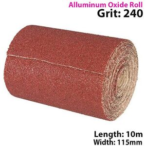 Loops 10m 240 Grit Aluminium Oxide Sand Paper Rolls Long Life Sanding Grinding Sheet Loops 10m 240 Grit Aluminium Oxide Sand Paper Rolls Long Life Sanding Grinding Sheet