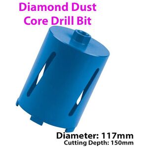 Loops 117mm x 150mm Diamond Core Drill Bit Hole Cutter For Brick Wall / Concrete Block Loops 117mm x 150mm Diamond Core Drill Bit Hole Cutter For Brick Wall / Concrete Block