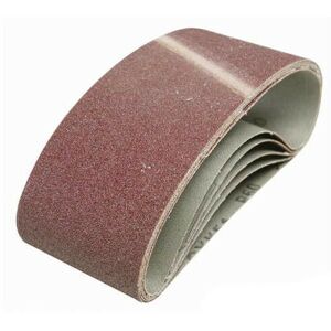 Loops QTY 5 75mm x 457mm 80 Grit Sanding Belts For Belt Sanders Loops QTY 5 75mm x 457mm 80 Grit Sanding Belts For Belt Sanders