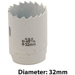 Loops Bi Metal Core Drill Bits 32mm Diameter HSS STEEL Wood Hole Saw Worktop Cutters Loops Bi Metal Core Drill Bits 32mm Diameter HSS STEEL Wood Hole Saw Worktop Cutters