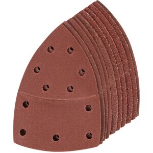 Loops 10 PACK 102mm MIXED Grits Aluminium Oxide Detail Corner Sanding Sheets Hook Loop Loops 10 PACK 102mm MIXED Grits Aluminium Oxide Detail Corner Sanding Sheets Hook Loop