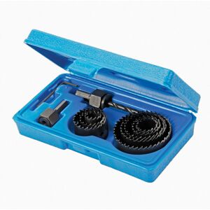 Loops 11 Piece Holesaw Set High Carbon Steel Teeth Hole Cutting Core Drill Wood Metal Loops 11 Piece Holesaw Set High Carbon Steel Teeth Hole Cutting Core Drill Wood Metal