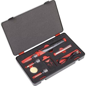 Loops Rechargeable Cordless Soldering Iron Kit - 30W Lithium-Ion Battery & Case 600ÂC Loops Rechargeable Cordless Soldering Iron Kit - 30W Lithium-Ion Battery & Case 600ÂC