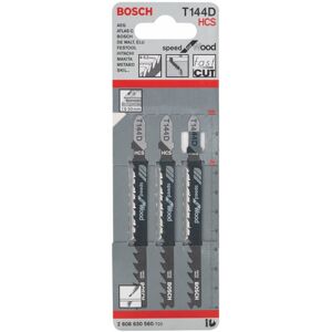 Bosch Speed for Wood T 144 D Jigsaw Blade - Softwood, 100mm Bosch Speed for Wood T 144 D Jigsaw Blade - Softwood, 100mm
