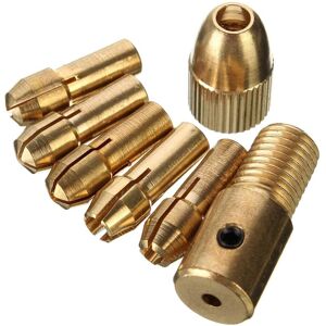 GreenZech 8Pcs 3.175mm Shank 0.5-3mm Micro Twist Drill Chuck Set Small Electric Drill Bit GreenZech 8Pcs 3.175mm Shank 0.5-3mm Micro Twist Drill Chuck Set Small Electric Drill Bit