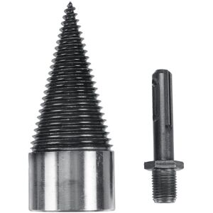 GreenZech (B: Round Handle) 32mm Firewood Splitter Machine Drill Bit Wood Cone Punch Drive GreenZech (B: Round Handle) 32mm Firewood Splitter Machine Drill Bit Wood Cone Punch Drive