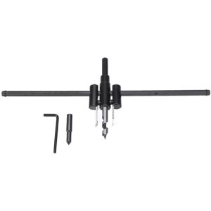 GreenZech (Black) 30-300mm Durable Adjustable Wood Circle Cutter Hole Saw Drill Bit DIY Po GreenZech (Black) 30-300mm Durable Adjustable Wood Circle Cutter Hole Saw Drill Bit DIY Po