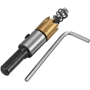 GreenZech (12mm) 12-18mm HSS Titanium Coated Hole Sawtooth Saw Cutter Drill Bit 12/14/16/1 GreenZech (12mm) 12-18mm HSS Titanium Coated Hole Sawtooth Saw Cutter Drill Bit 12/14/16/1