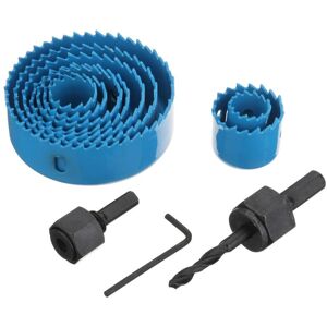 GreenZech () 12pcs 19-127mm Hole Saw Cutter Drill Bit Kit Hole Drill Tool for Wood Plaster GreenZech () 12pcs 19-127mm Hole Saw Cutter Drill Bit Kit Hole Drill Tool for Wood Plaster