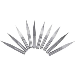 GreenZech 20pcs 0.1mm 10/15/20/30 Degree 3.175mm Carbide PCB Engraving Bit CNC Router Tool GreenZech 20pcs 0.1mm 10/15/20/30 Degree 3.175mm Carbide PCB Engraving Bit CNC Router Tool