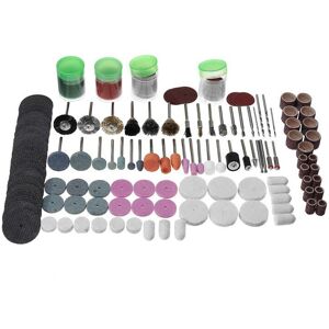 GreenZech 180pcs 1/8 Inch Shank Rotary Tool Accessories Set Polishing Cutting Grinding Bit GreenZech 180pcs 1/8 Inch Shank Rotary Tool Accessories Set Polishing Cutting Grinding Bit