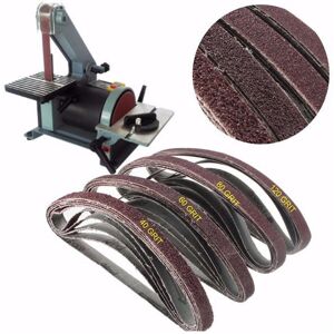 GreenZech 20pcs 13x457mm Zirconia Abrasive Sanding Belts 40/60/80/120 Grit GreenZech 20pcs 13x457mm Zirconia Abrasive Sanding Belts 40/60/80/120 Grit