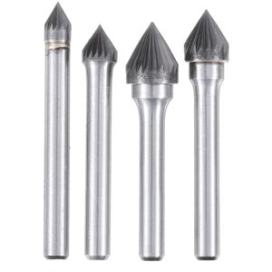 GreenZech (6mm) 6mm Shank J Series Tungsten Carbide Burr Rotary Cutter File Metal Carving GreenZech (6mm) 6mm Shank J Series Tungsten Carbide Burr Rotary Cutter File Metal Carving