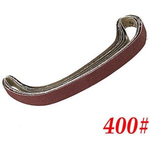 GreenZech (400#) 10pcs 15x452mm Sanding Belt 60-600 Grit for M10 Sander Adapter Polishing GreenZech (400#) 10pcs 15x452mm Sanding Belt 60-600 Grit for M10 Sander Adapter Polishing